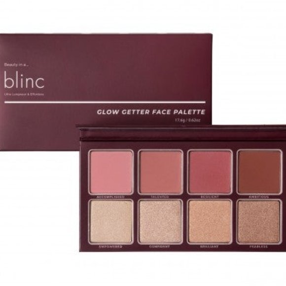 Blinc Cosmetics - Glow Getter Face Palette (Eyeshadow & Blush & Hightlighter) - Picture 2 of 5